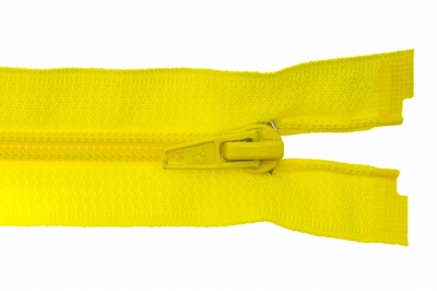 Спиральная молния Т5 131, 40 см, автомат, цвет жёлтый - купить в Таганроге. Цена: 13.03 руб.
