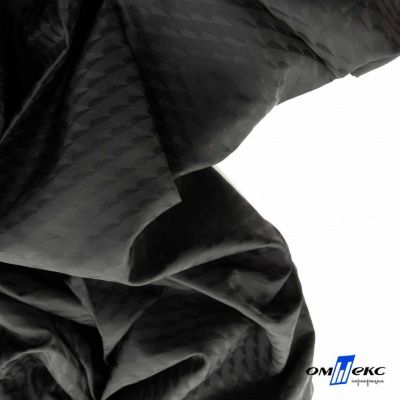 Ткань подкладочная Жаккард PV2416932, 93г/м2, 145 см,черный - купить в Таганроге. Цена 241.46 руб.