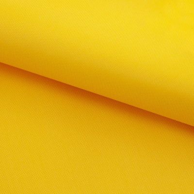 Оксфорд (Oxford) 210D 14-0760, PU/WR, 80 гр/м2, шир.150см, цвет жёлтый - купить в Таганроге. Цена 99.97 руб.
