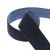 Лента бархатная нейлон, шир.25 мм, (упак. 45,7м), цв.180-т.синий - купить в Таганроге. Цена: 800.84 руб.