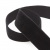 Лента бархатная нейлон, шир.25 мм, (упак. 45,7м), цв.03-черный - купить в Таганроге. Цена: 809.01 руб.