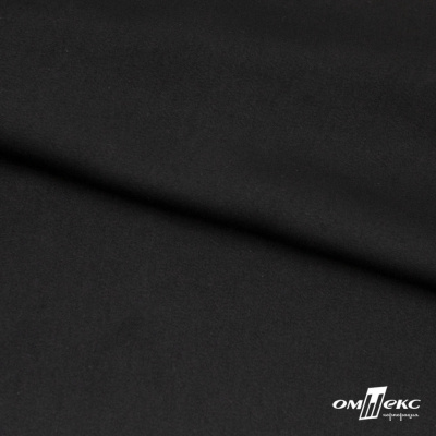 Ткань плательная Габриэль 100% полиэстер,140 (+/-10) гр/м2, шир. 150 см, цв. черный BLACK - купить в Таганроге. Цена 248.37 руб.