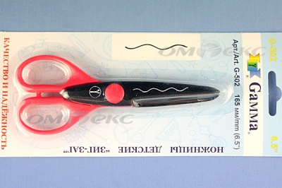 Ножницы G-502 детские 165 мм - купить в Таганроге. Цена: 292.21 руб.