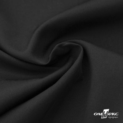 Ткань сорочечная Альто, 115 г/м2, 58% пэ,42% хл, окрашенный, шир.150 см, цв. чёрный  (арт.101) - купить в Таганроге. Цена 273.15 руб.