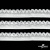 Резинка бельевая ажурная #123-11, шир.11 мм, цв.белый - купить в Таганроге. Цена: 7.23 руб.