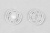 Кнопки пришивные пластиковые 15 мм, блистер 24шт, цв.-прозрачные - купить в Таганроге. Цена: 68.79 руб.