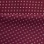 Креп стрейч Амузен, 85 г/м2, 19-2024 (темный рубин)/белый мелкий горох, шир.150 см - купить в Таганроге. Цена 220.50 руб.