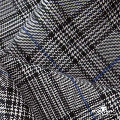 Ткань костюмная "Клер" 80% P, 16% R, 4% S, 200 г/м2, шир.150 см,#3 цв-серый/синий - купить в Таганроге. Цена 412.02 руб.