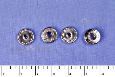 Кнопки металл Ф-12,5 (1440 +/-20 шт) "альфа" никель с рисунком - купить в Таганроге. Цена: 2 853.69 руб.