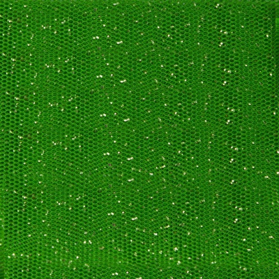 Сетка Глиттер, 24 г/м2, шир.145 см., зеленый - купить в Таганроге. Цена 117.24 руб.