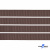 Репсовая лента 005, шир. 6 мм/уп. 50+/-1 м, цвет коричневый - купить в Таганроге. Цена: 88.45 руб.