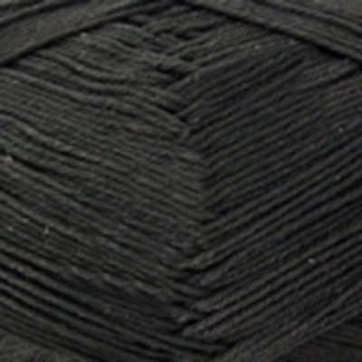 Пряжа "Бонди", 100% имп.мерсеризованный хлопок, 100гр, 270м, цв.003-черный - купить в Таганроге. Цена: 140.88 руб.