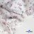 Ткань Муслин принт, 100% хлопок, 125 гр/м2, шир. 140 см, #2308 цв. 6 белый с цветком - купить в Таганроге. Цена 413.11 руб.