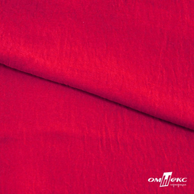 Ткань плательная Муар, 100% полиэстер,165 (+/-5) гр/м2, шир. 150 см, цв. Красный - купить в Таганроге. Цена 215.65 руб.