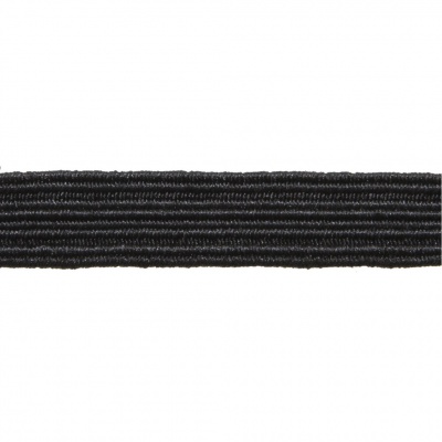 Резинка продежка С-52, шир. 7 мм (в нам. 100 м), чёрная  - купить в Таганроге. Цена: 637.57 руб.