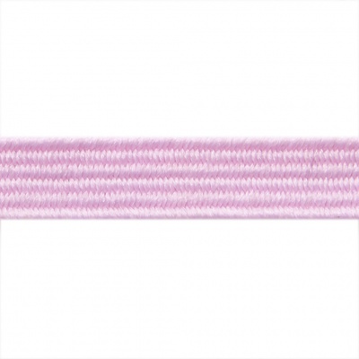 Резиновые нити с текстильным покрытием, шир. 6 мм ( упак.30 м/уп), цв.- 80-розовый - купить в Таганроге. Цена: 155.22 руб.