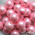 0404-00108-Бусины пластиковые под жемчуг "ОмТекс", 16 мм, (уп.50гр=24+/-1шт) цв.101-св.розовый - купить в Таганроге. Цена: 44.18 руб.