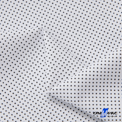 Ткань сорочечная Этна, 120 г/м2, 58% пэ,42% хл, (арт.112) принтованная, шир.150 см, горох - купить в Таганроге. Цена 356.25 руб.