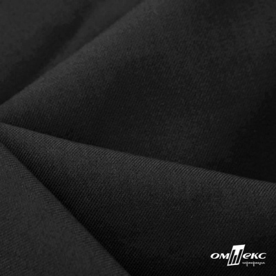 Ткань костюмная Зара, 92%P 8%S, BLACK, 200 г/м2, шир.150 см - купить в Таганроге. Цена 325.28 руб.