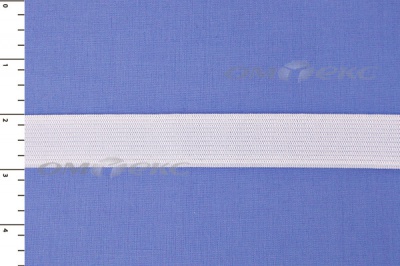 Резинка, 410 гр/м2, шир. 10 мм (в нам. 100 +/-1 м), белая бобина - купить в Таганроге. Цена: 3.31 руб.