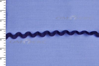 Тесьма плетеная "Вьюнчик"/т.синий - купить в Таганроге. Цена: 48.03 руб.