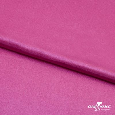 Поли креп-сатин 17-2627, 125 (+/-5) гр/м2, шир.150см, цвет розовый - купить в Таганроге. Цена 155.57 руб.