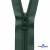 Спиральная молния Т5 890, 80 см, автомат, цвет т.зелёный - купить в Таганроге. Цена: 16.61 руб.