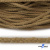 Шнур плетеный d-6 мм круглый, 70% хлопок 30% полиэстер, уп.90+/-1 м, цв.1074-бежевый - купить в Таганроге. Цена: 588 руб.
