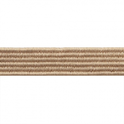 Резиновые нити с текстильным покрытием, шир. 6 мм ( упак.30 м/уп), цв.- 97-бежевый - купить в Таганроге. Цена: 152.05 руб.