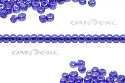 Бисер (TL) 11/0 ( упак.100 гр) цв.108 - синий - купить в Таганроге. Цена: 44.80 руб.