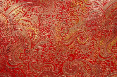 Ткань костюмная жаккард №15, 140 гр/м2, шир.150см, цвет красный - купить в Таганроге. Цена 475.65 руб.