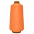 Нитки текстурированные некручёные 457, намот. 15 000 м, цвет оранжевый - купить в Таганроге. Цена: 204.10 руб.