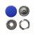 Кнопка рубашечная (закрытая) 9,5мм - эмаль, цв.168 - голубой - купить в Таганроге. Цена: 4.77 руб.