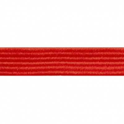 Резиновые нити с текстильным покрытием, шир. 6 мм ( упак.30 м/уп), цв.- 86-красный - купить в Таганроге. Цена: 155.22 руб.