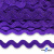 Тесьма вьюнчик 0381-0080, 8 мм/упак.33+/-1м, цвет 9530-фиолетовый - купить в Таганроге. Цена: 107.26 руб.