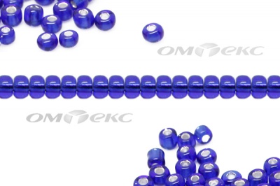 Бисер (SL) 11/0 ( упак.100 гр) цв.28 - синий - купить в Таганроге. Цена: 53.34 руб.