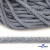 Шнур плетеный d-6 мм круглый, 70% хлопок 30% полиэстер, уп.90+/-1 м, цв.1086-голубой - купить в Таганроге. Цена: 588 руб.