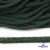 Шнур плетеный d-6 мм, 70% хлопок 30% полиэстер, уп.90+/-1 м, цв.1083-тём.зелёный - купить в Таганроге. Цена: 588 руб.