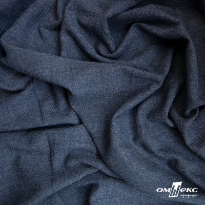 Ткань костюмная "Моник", 80% P, 16% R, 4% S, 250 г/м2, шир.150 см, цв-т.синий - купить в Таганроге. Цена 555.82 руб.