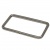 Рамка металлическая прямоугольная, 40 х 15 мм- тём.никель - купить в Таганроге. Цена: 4.60 руб.