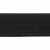Резинка 25 мм Тканая, 13,75 гр/п.м, (бобина 25 +/-0,5 м) - черная  - купить в Таганроге. Цена: 11.67 руб.