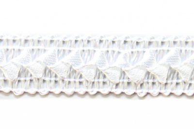 Тесьма декоративная "Самоса" 062, шир. 20 мм/уп. 33+/-1 м, цвет белый - купить в Таганроге. Цена: 301.35 руб.