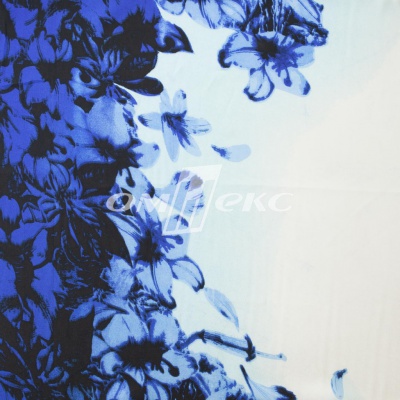 Плательная ткань "Фламенко" 19.1, 80 гр/м2, шир.150 см, принт растительный - купить в Таганроге. Цена 243.96 руб.