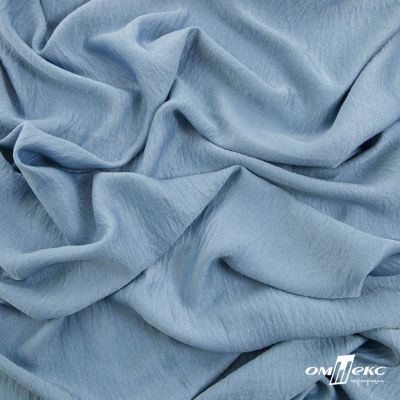 Ткань плательная Муар, 100% полиэстер,165 (+/-5) гр/м2, шир. 150 см, цв. Серо-голубой - купить в Таганроге. Цена 215.65 руб.