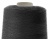 Швейные нитки (армированные) 28S/2, нам. 2 500 м, цвет чёрный - купить в Таганроге. Цена: 139.91 руб.