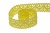 Тесьма кружевная 0621-1059, шир. 20 мм/уп. 20+/-1 м, цвет 017-жёлтый - купить в Таганроге. Цена: 507.67 руб.