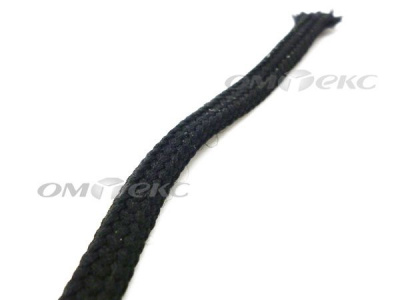 Шнурки т.3 200 см черн - купить в Таганроге. Цена: 21.69 руб.