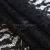 Кружевное полотно #2307, 145 гр/м2, шир.150см, цвет чёрный - купить в Таганроге. Цена 449.07 руб.