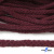 Шнур плетеный d-6 мм круглый, 70% хлопок 30% полиэстер, уп.90+/-1 м, цв.1070-бордовый - купить в Таганроге. Цена: 588 руб.